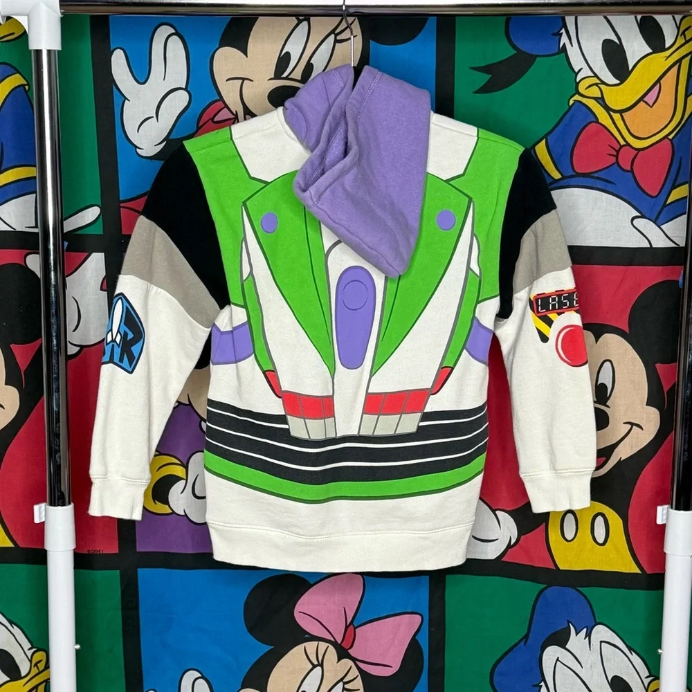 Hong Kong Disneyland Buzz Lightyear Boys Zip Up Hoodie